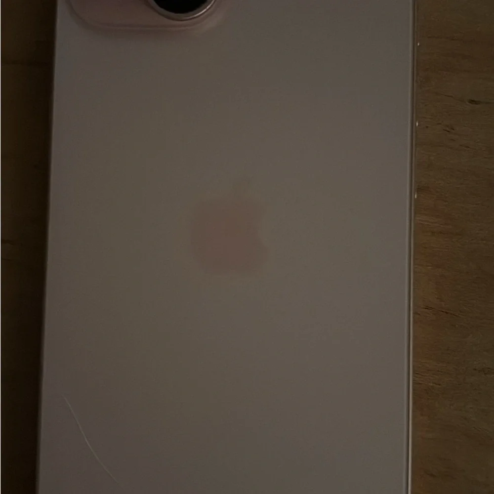Apple Smartphone in Soft Pink